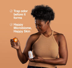 Hume Supernatural Probiotiques et prébiotiques : soutient le microbiote cutané.