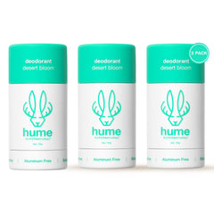 Bouteille Hume Supernatural Fleur du Désert roll-on, parfum frais et naturel.