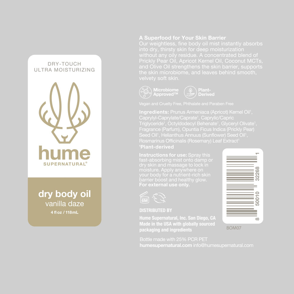 HUME SUPERNATURAL Vanille Daze : idéal pour hommes et femmes cherchant confort quotidien.