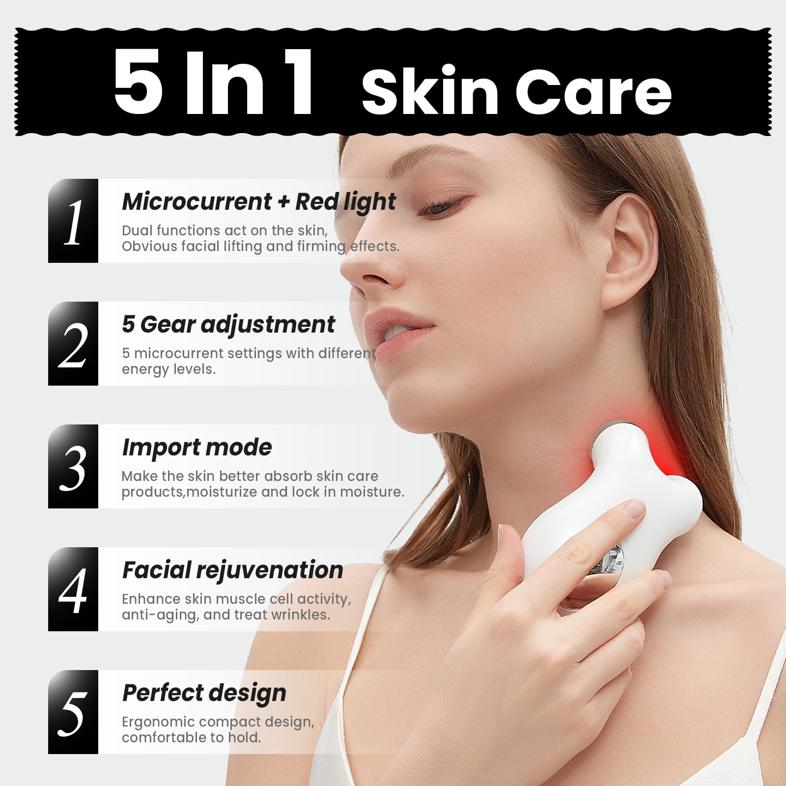 Hunvva EP-300: contours du visage et menton liftés pour une silhouette plus nette.