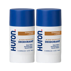 Huron déodorant homme sans aluminium pack 2 prêt à l’emploi.
