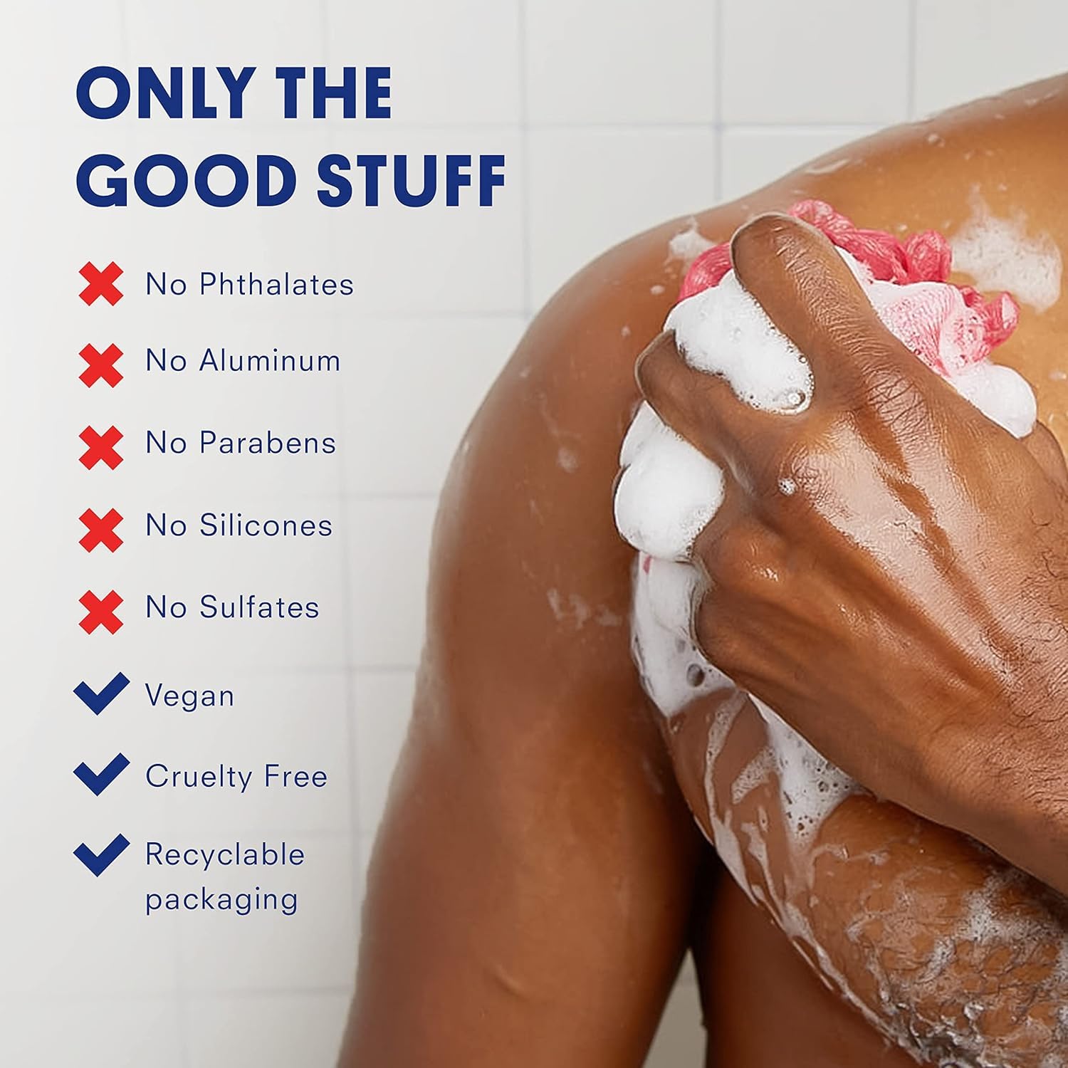 Huron: huile de coco et vitamine E pour hydratation légère.