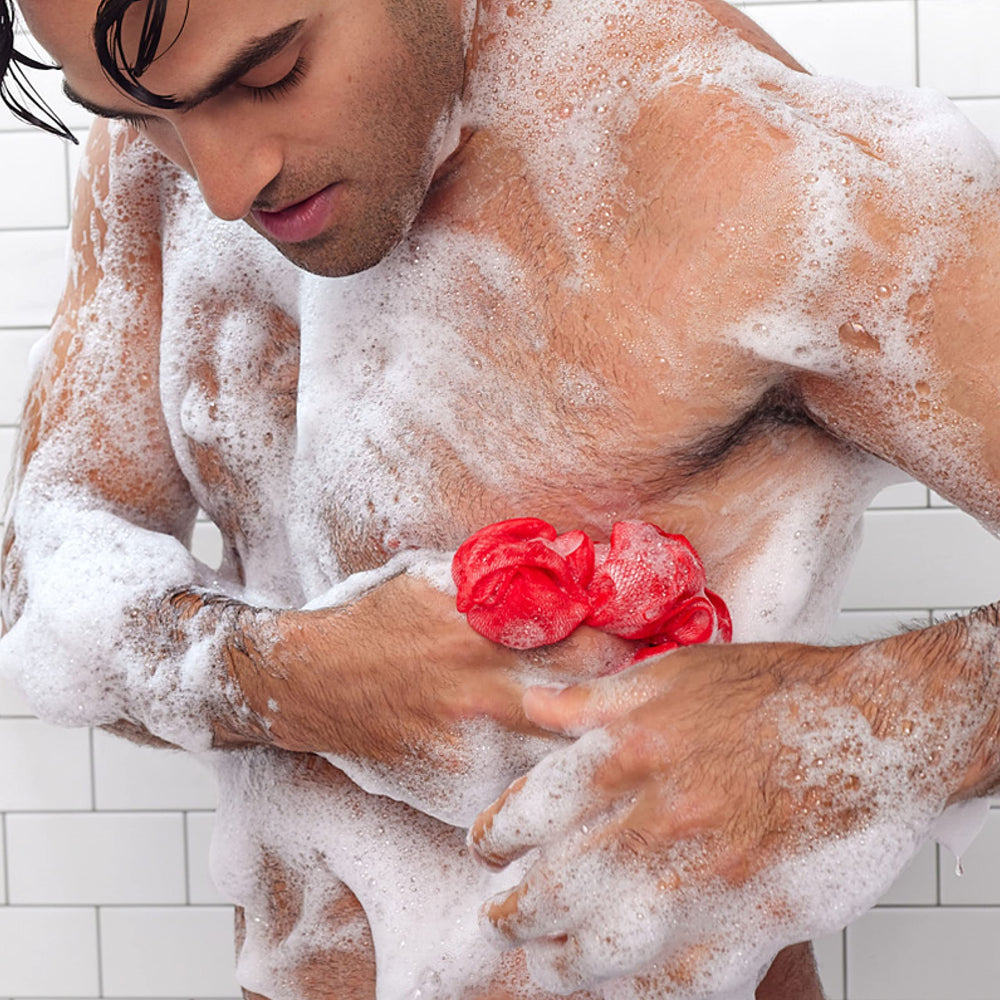 Routine quotidienne avec ce gel douche Huron sous la douche.