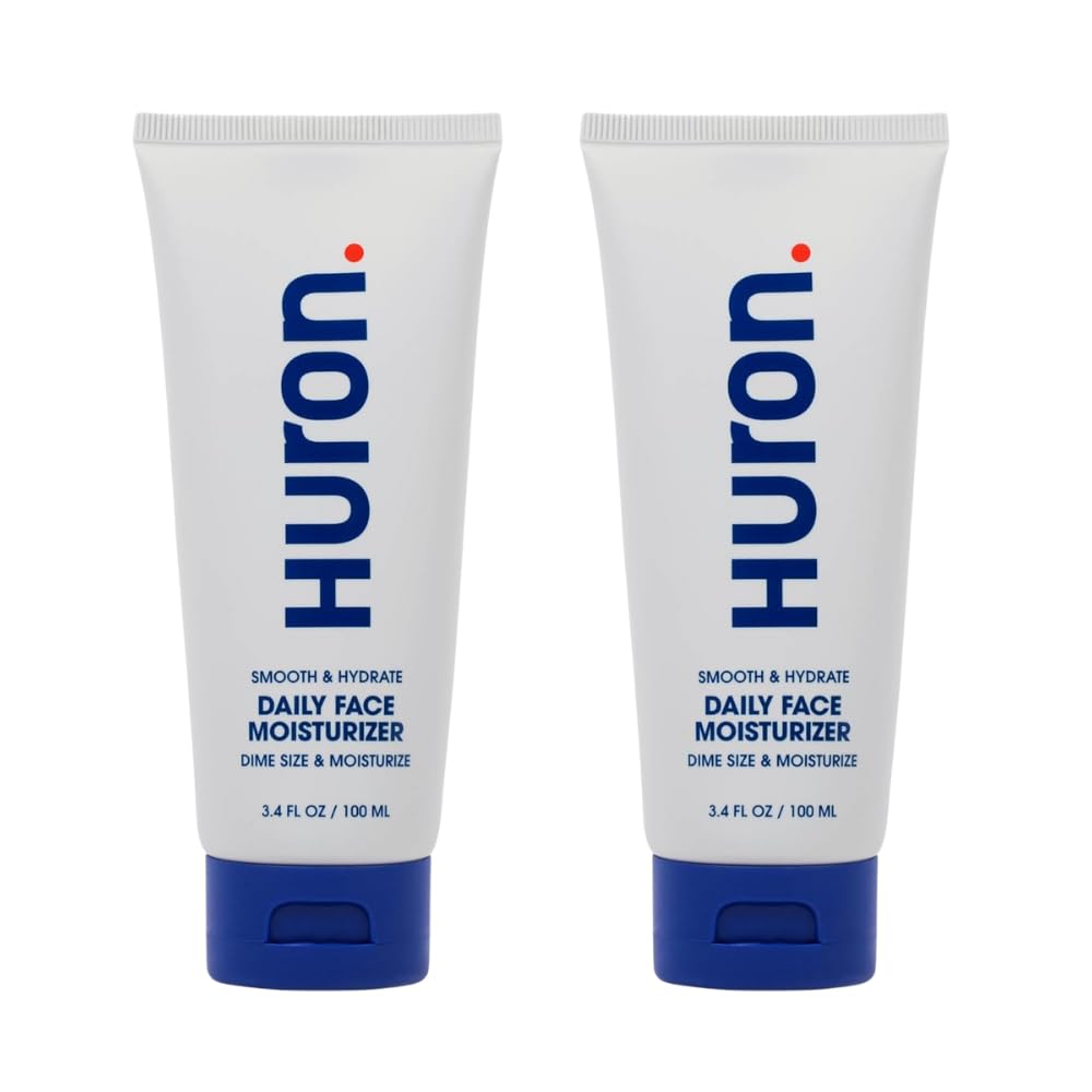 Huron Homme Hydratant Visage : gel en bouteille, hydratation durable.