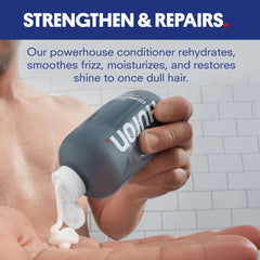 Huron pour hommes: texture crémeuse démêle sans alourdir.