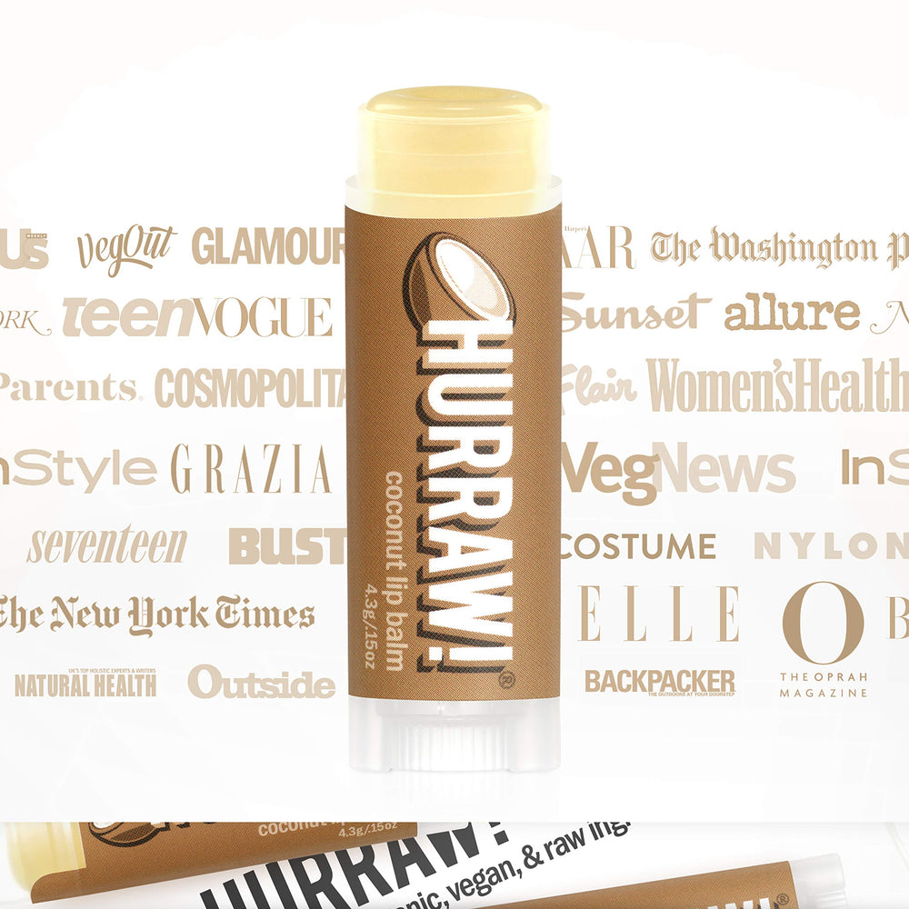 Hurraw! Coco sans cire dabeille et sans karité, respect des choix