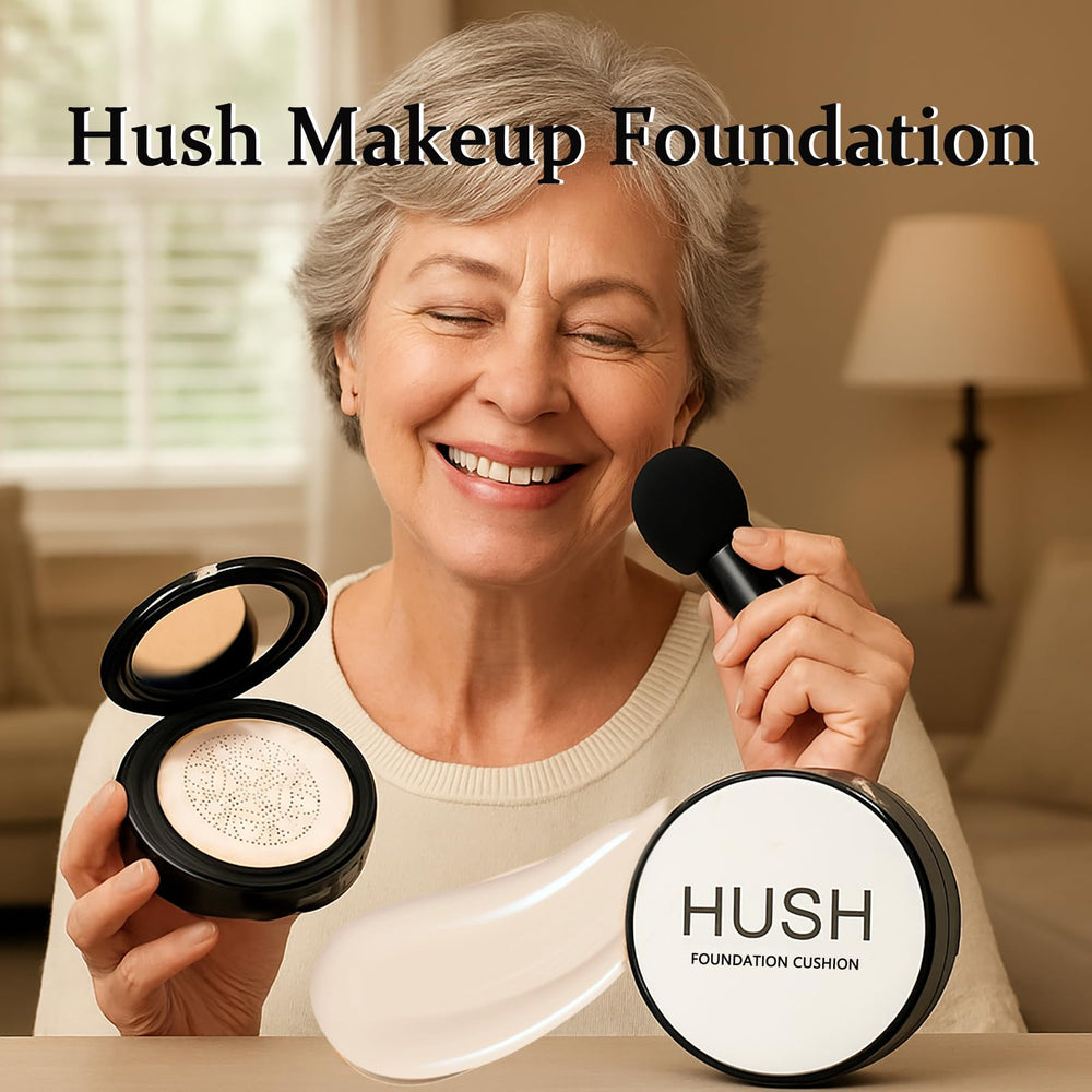 Hush Makeup Ivory, teinte claire camoufle les rougeurs pour un teint uniforme