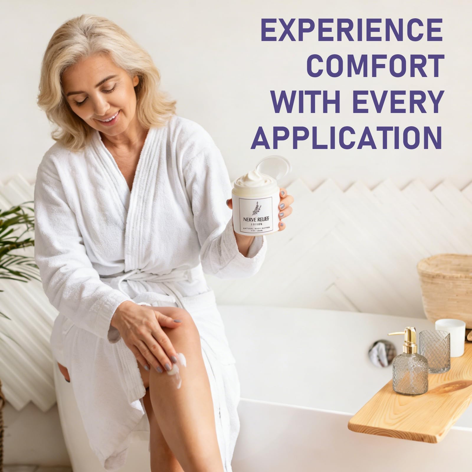 HUSPUR multi-use cream demonstrating versatility on hands and feet.