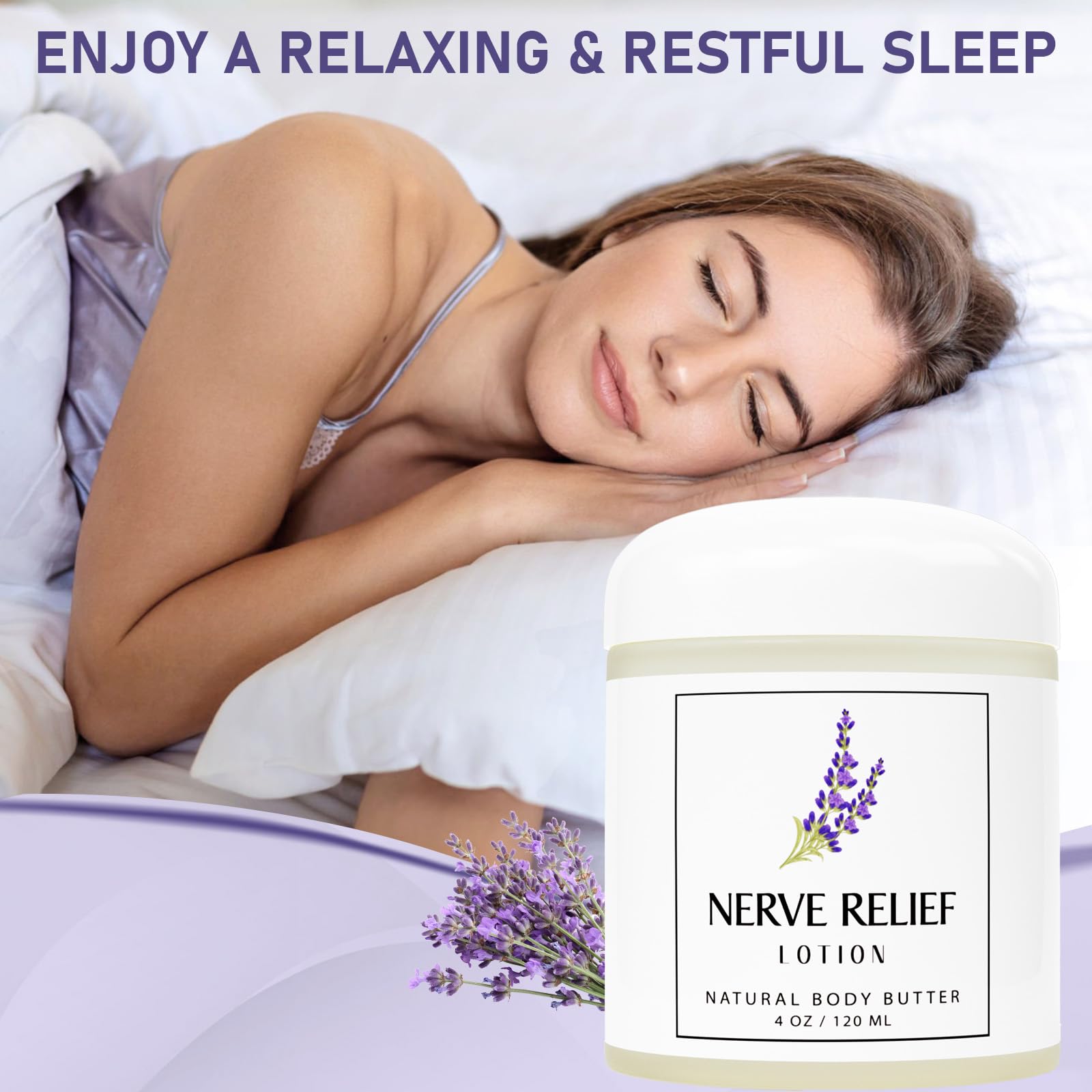 HUSPUR night-relaxation cream suggests bedtime self-care routine.