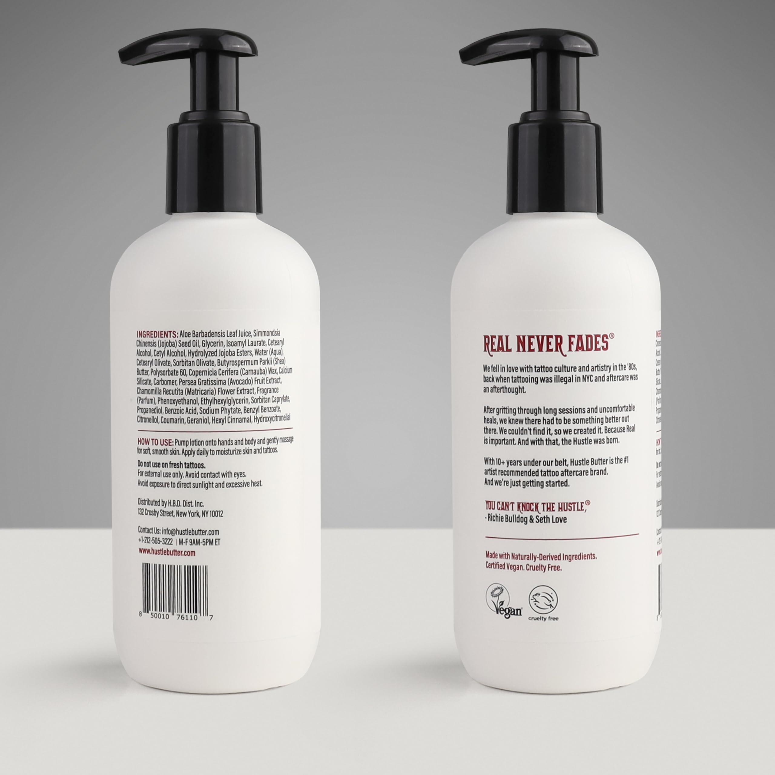 Hustle Butter Deluxe, hydratation quotidienne pour le corps et les tatouages.