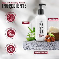 Hustle Butter Deluxe, parfum tropical évoquant des vacances lors de l’application.