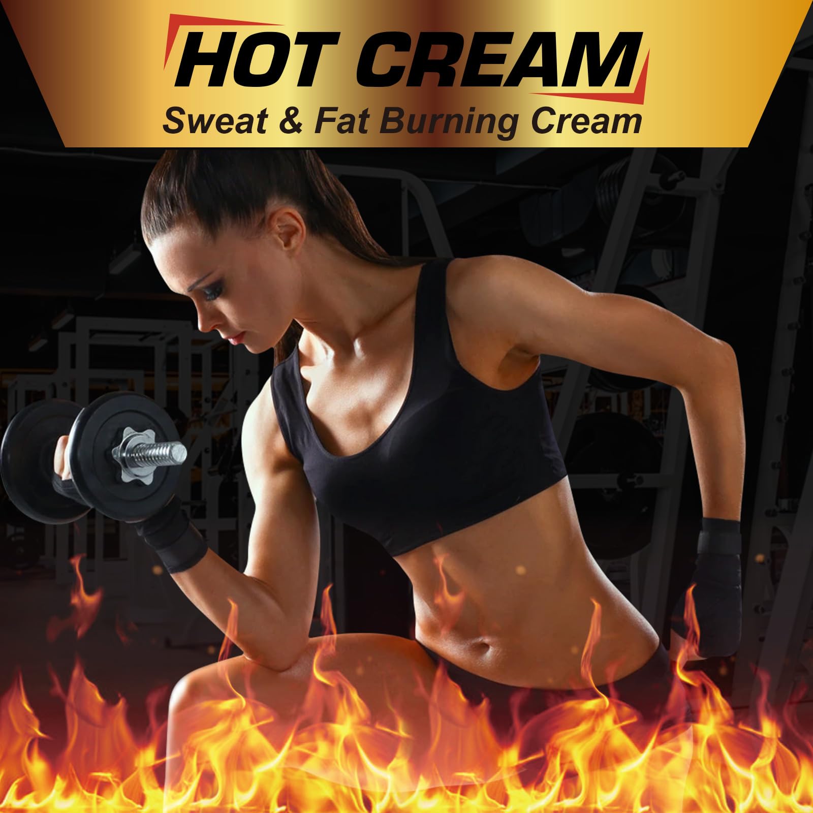 HUYEHF Crème-sueur – sensation de chaleur après application pour un effet confortable.