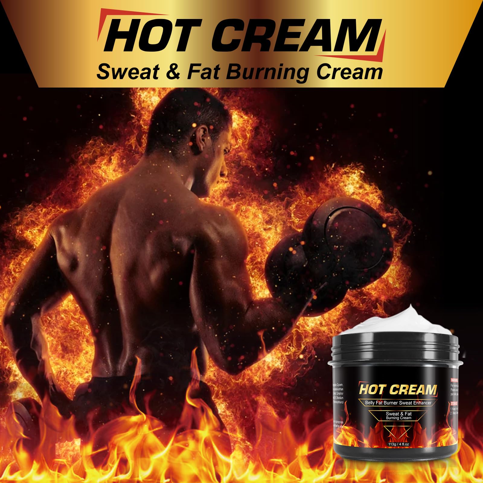 HUYEHF Crème-sueur – texture légère et absorption rapide pour une peau douce.
