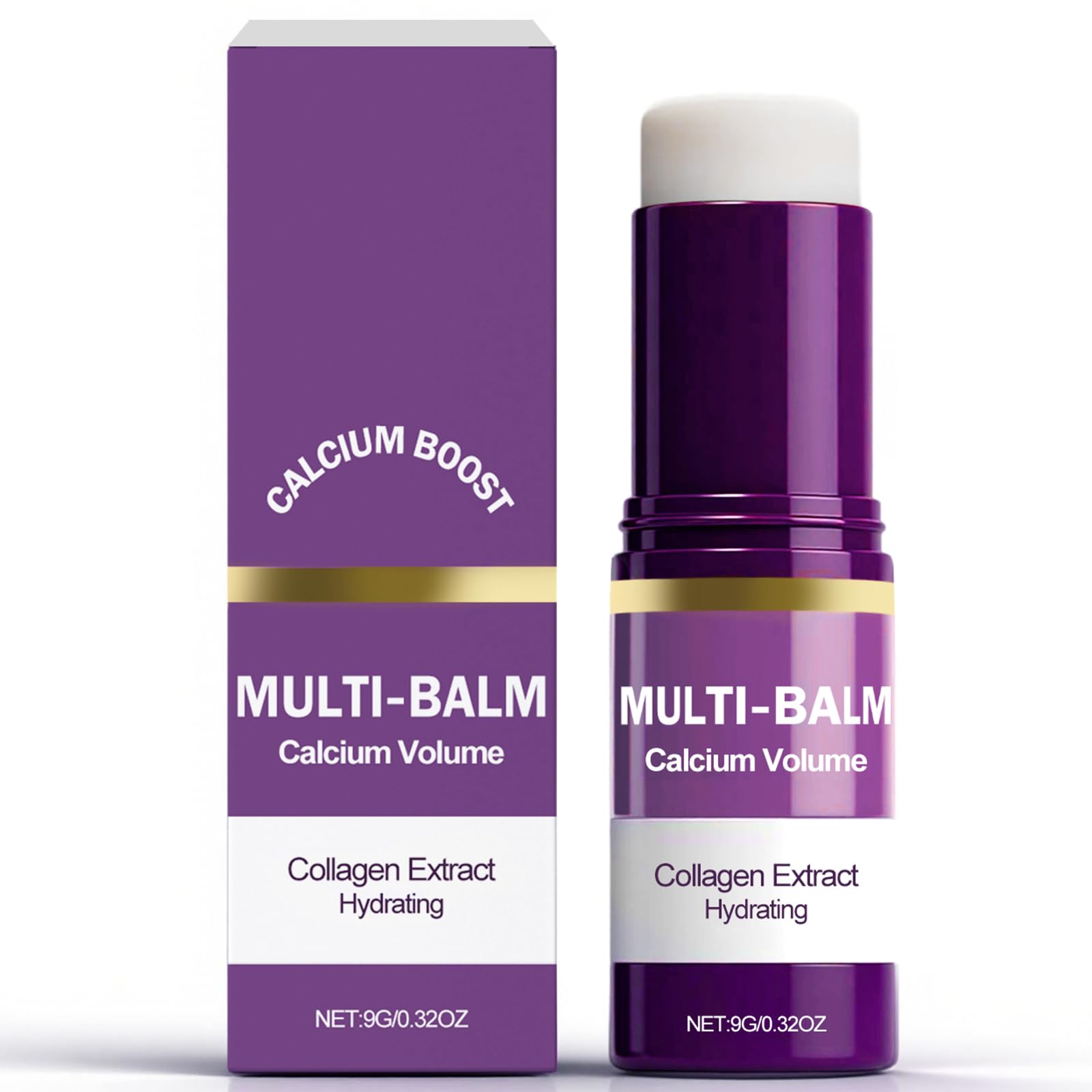 HWGIZP Calcium Multi Baton sur le visage et les yeux procure une hydratation durable.