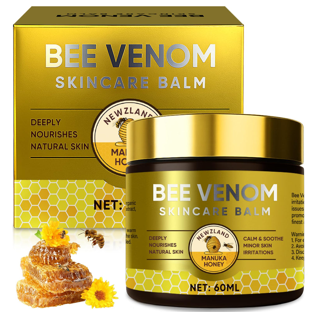 HWGIZP Crème Venin d’Abeille pour le visage, hydratation et éclat naturels.
