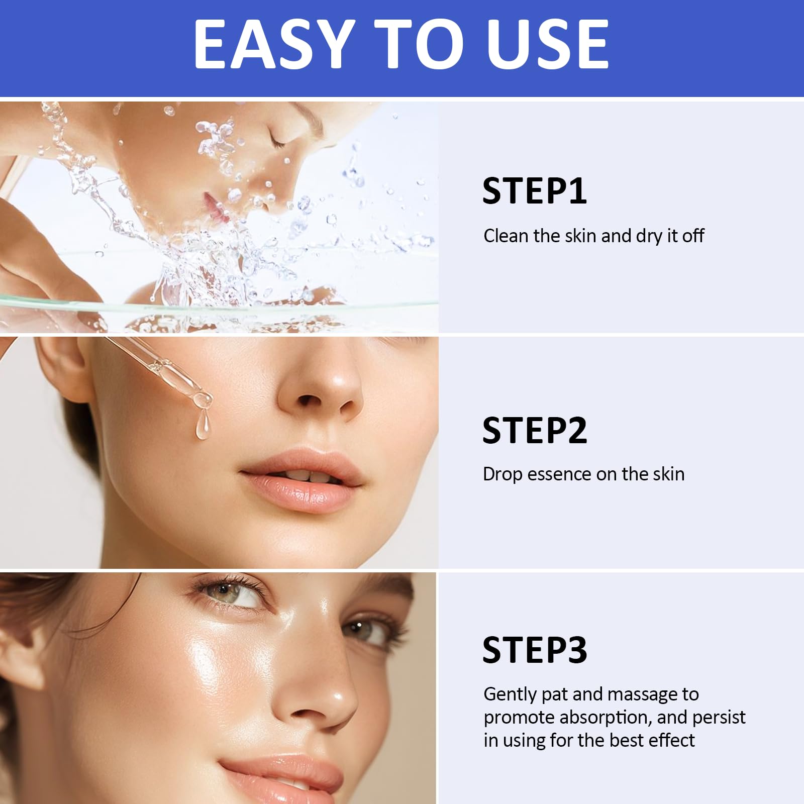 HWGIZP Volufiline Serum: résultats progressifs sur ridules et relief du visage