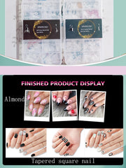 HWHUNO: deux formes pré-formées, sélection rapide pour nail art.