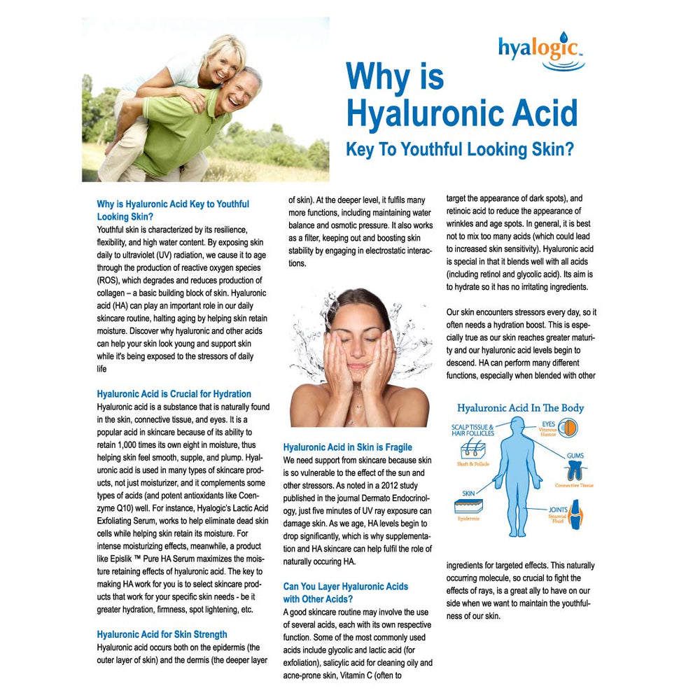 Hyalogic Episilk Pure HA — bouteille lumineuse prête à hydrater la peau