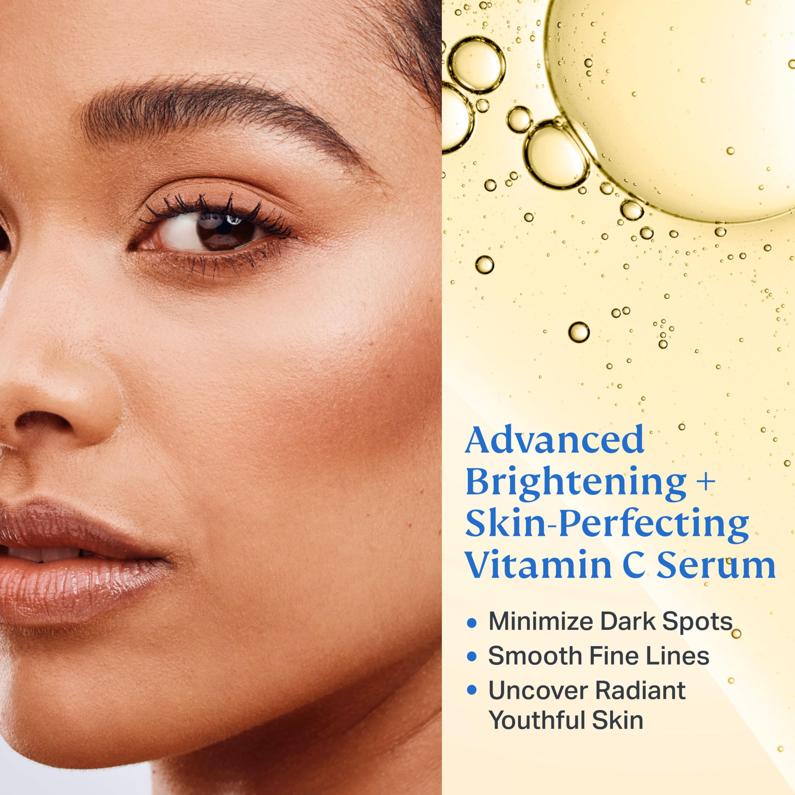 HYDRONOVA Total Rewind Serum – application-geste-visage, massage en douceur.