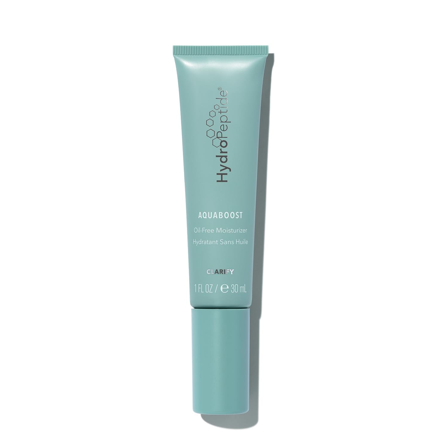 HydroPeptide AquaBoost: bouteille pompe prête à une application facile et hydratante.