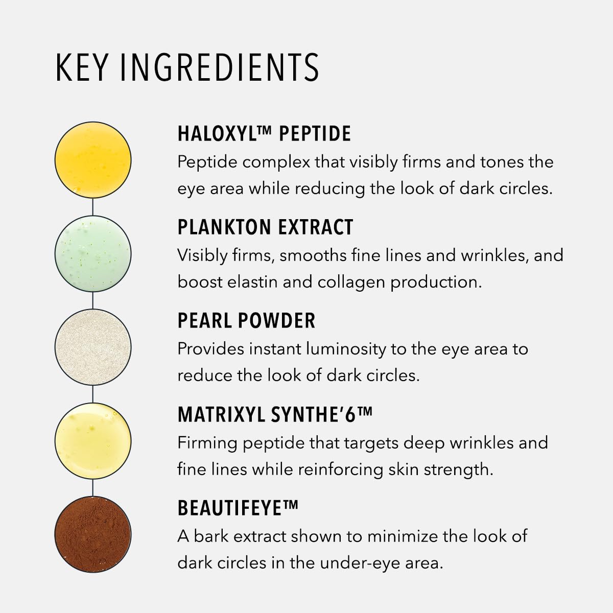 HydroPeptide Eye Authority - peptides tonifiants pour une apparence plus ferme du regard.