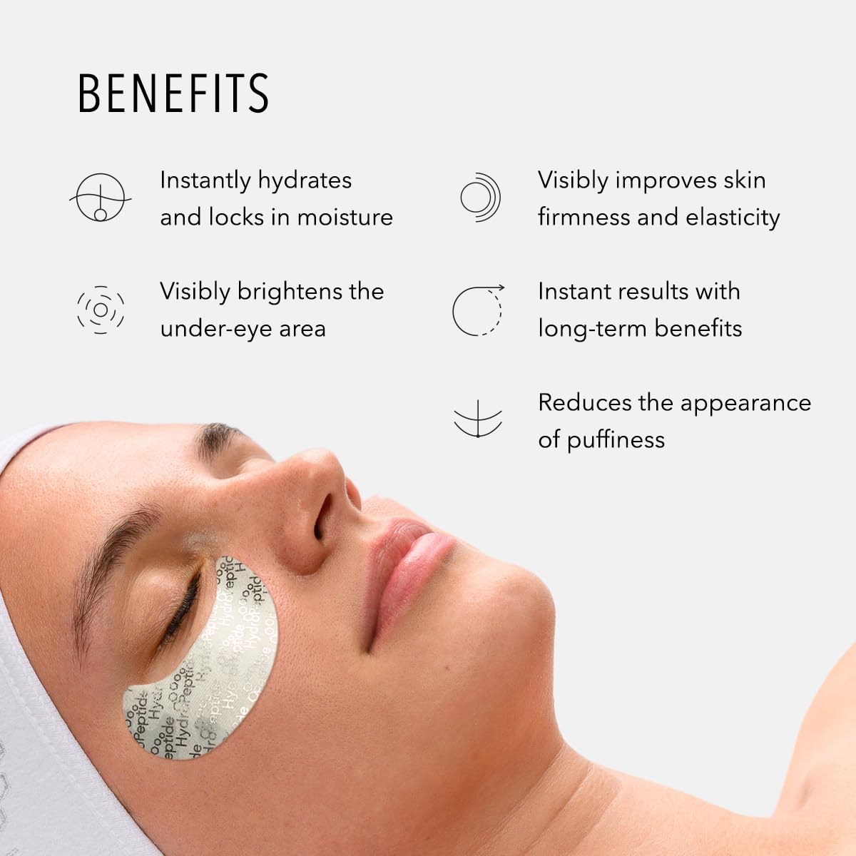 HydroPeptide Hydratation immédiate : fraîcheur autour des yeux.
