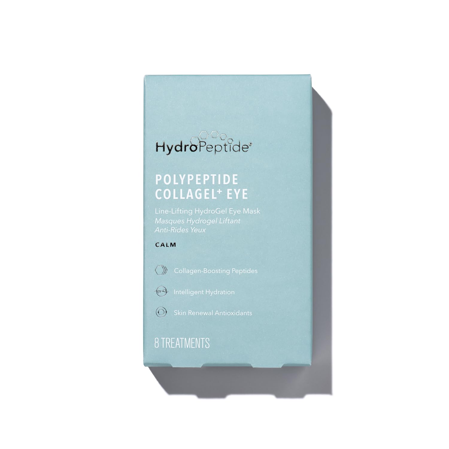 HydroPeptide Masques Yeux Collagel : lissage et hydratation du contour.
