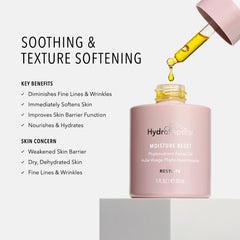 HydroPeptide Moisture Reset – huile phytonutriments, absorption rapide pour nourrir la peau.