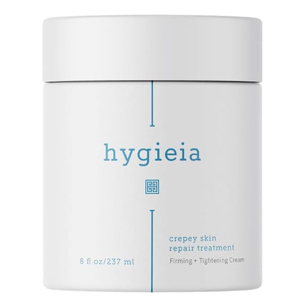 Crème Hygieia pour peau crêpée – flacon prêt à l’emploi et pratique.