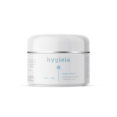 Hygieia Crème Liposomale pour peau crépée en flacon, absorption rapide.
