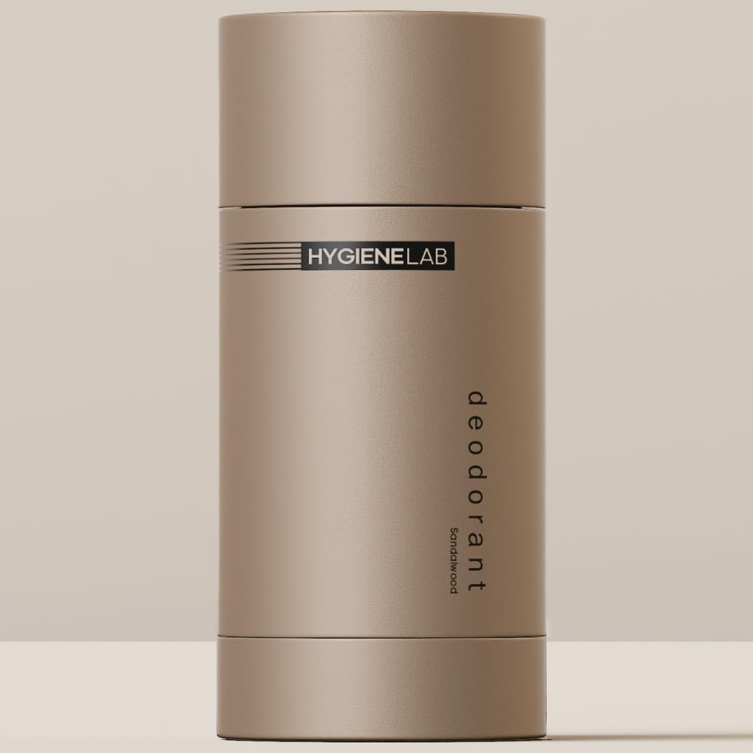 HygieneLab Déodorant Homme: bouteille en vedette, fraîcheur naturelle tout au long de la journée