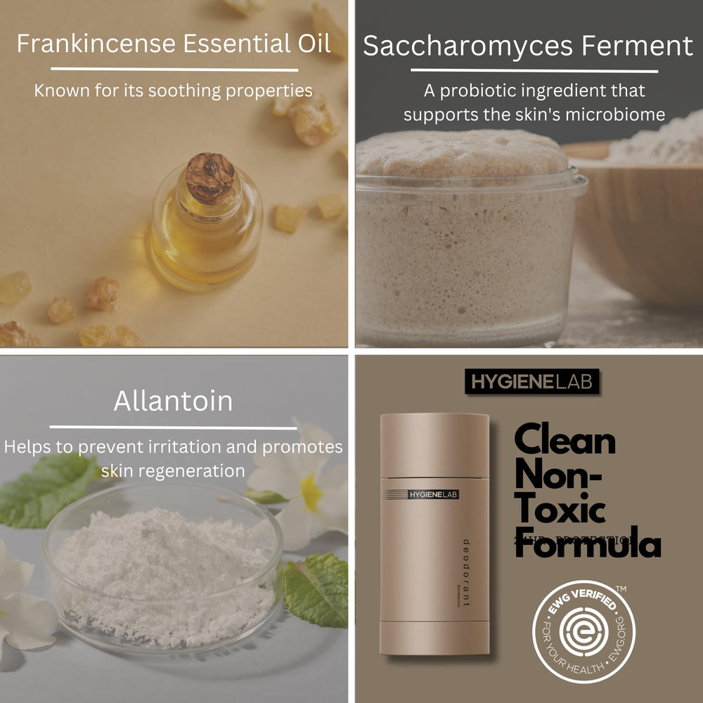 HygieneLab Déodorant Homme: composition propanediol pour une douceur cutanée