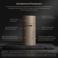HygieneLab Déodorant Homme: emballage soigné et design moderne