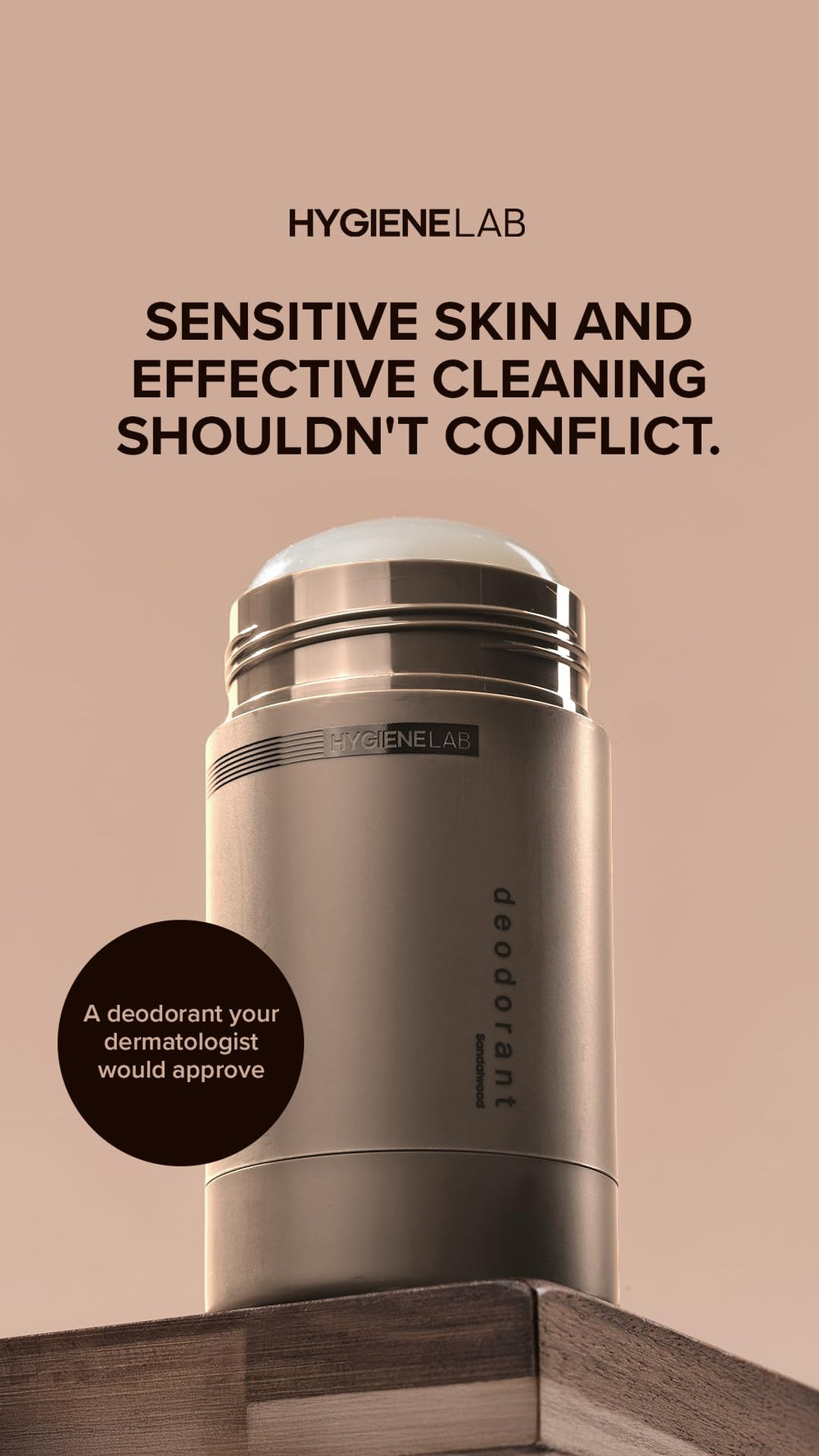 Protection 24 heures avec HygieneLab sans parfum pour une fraîcheur durable.