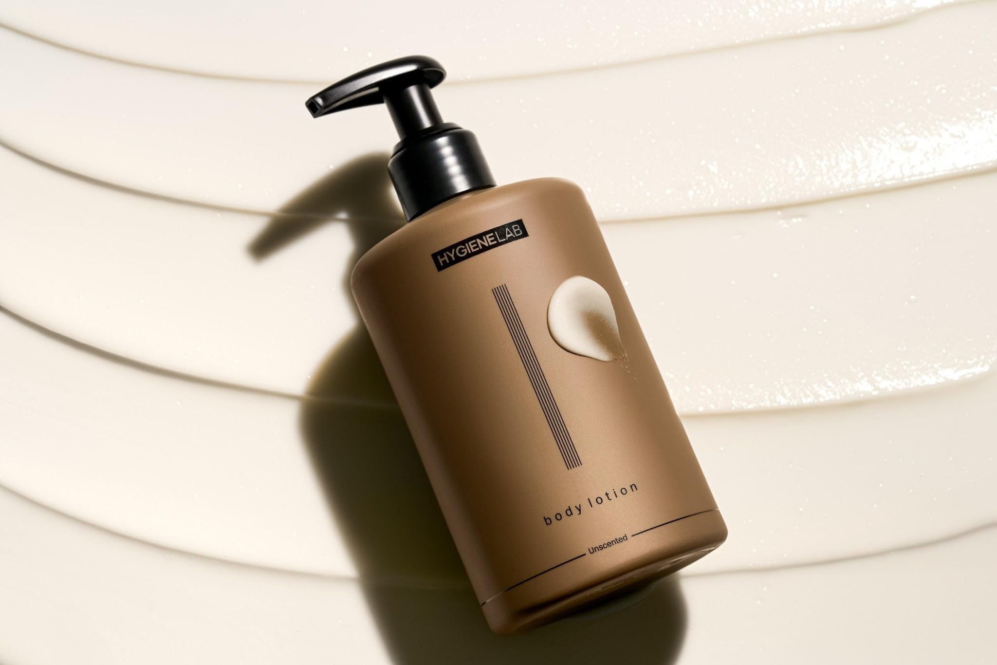 HygieneLab lotion pour hommes, ingrédients nourrissants renforçant la barrière cutanée.