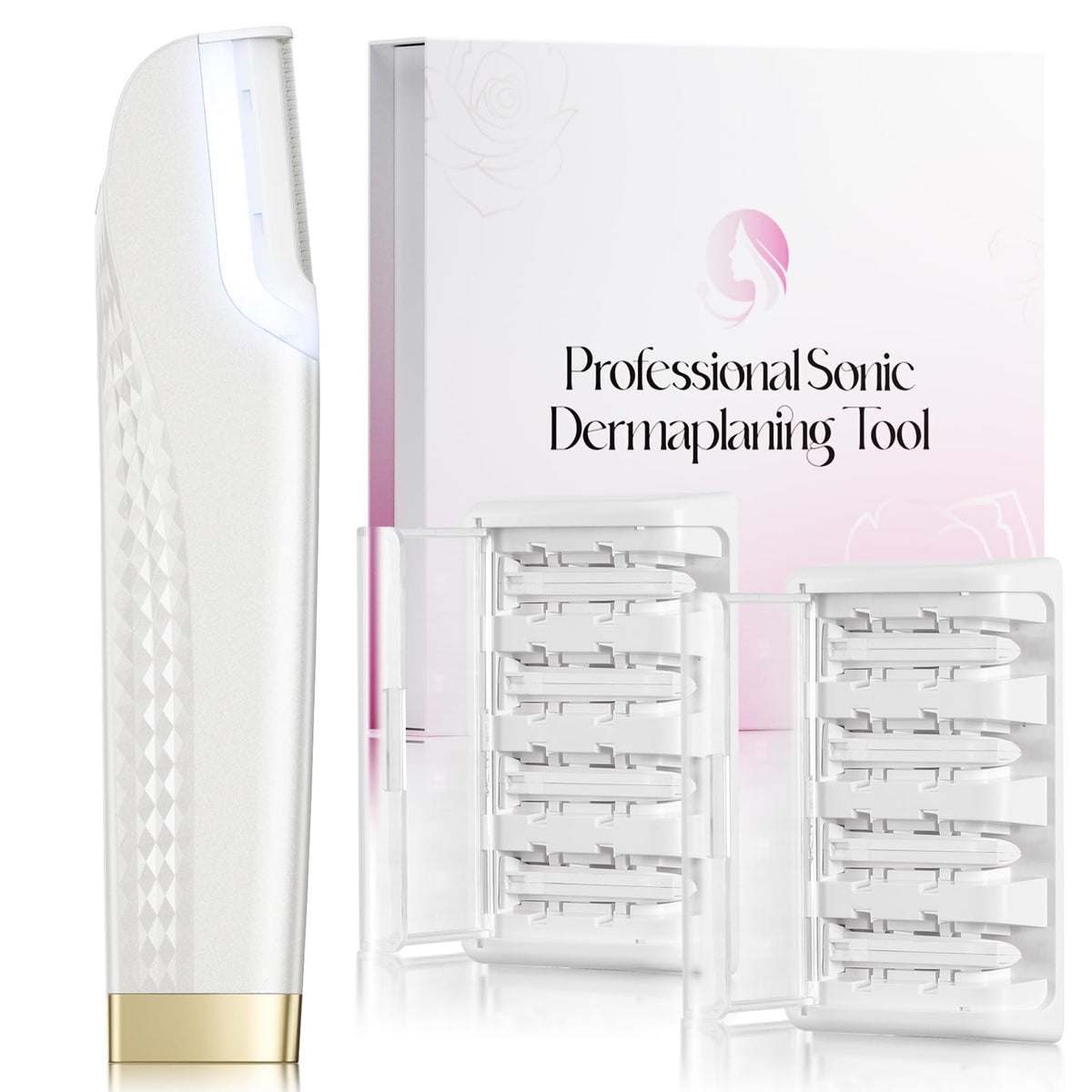 Hyhail Dermaplane rasoir visage: précision et exfoliation douce.