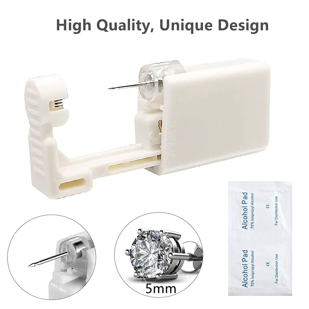 HYJLPAF clous-doreille-argent-5mm, éclat durable et hypoallergéniques.