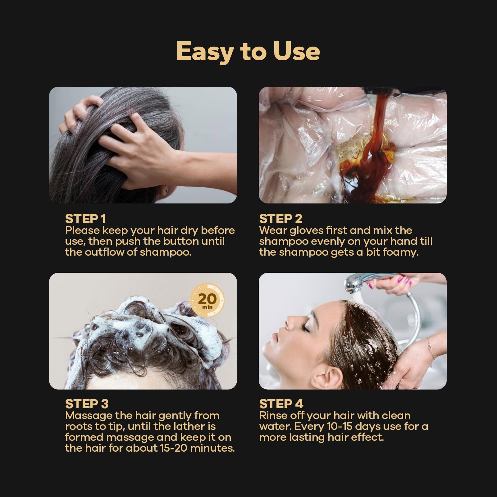 HyperHair texture crémeuse et expérience soin capillaire