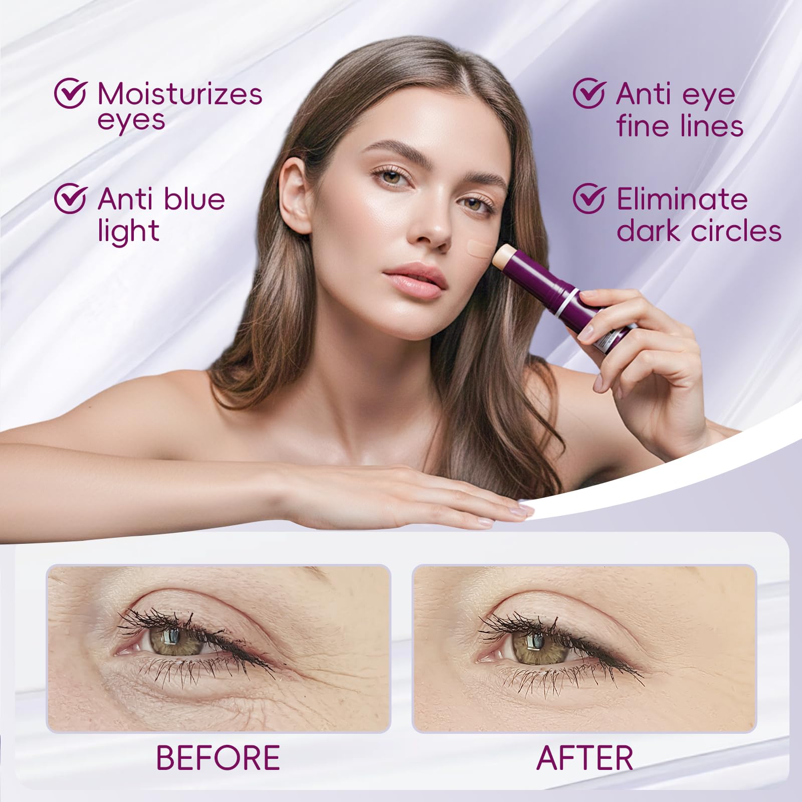 Hypoaled Calcium yeux : soin ciblé pour le contour des yeux.