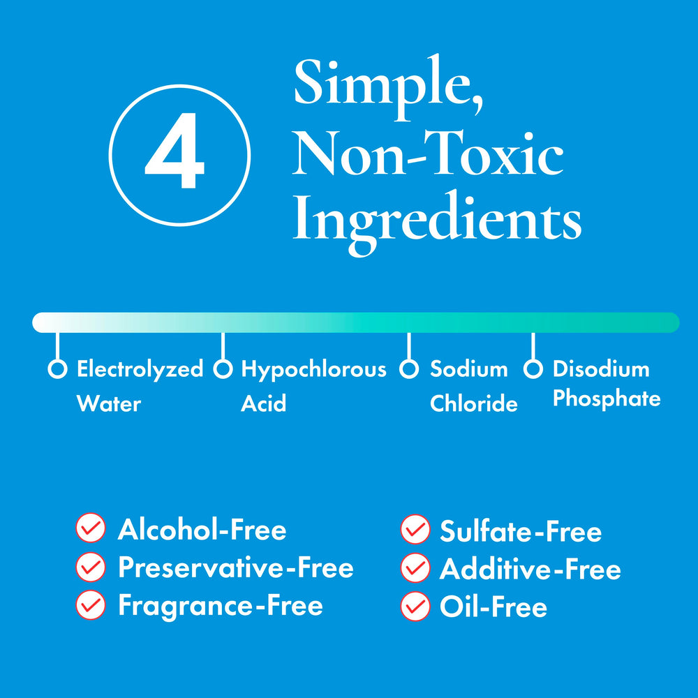 HypoClear formule sans sting, douceur adaptée à tous les âges.