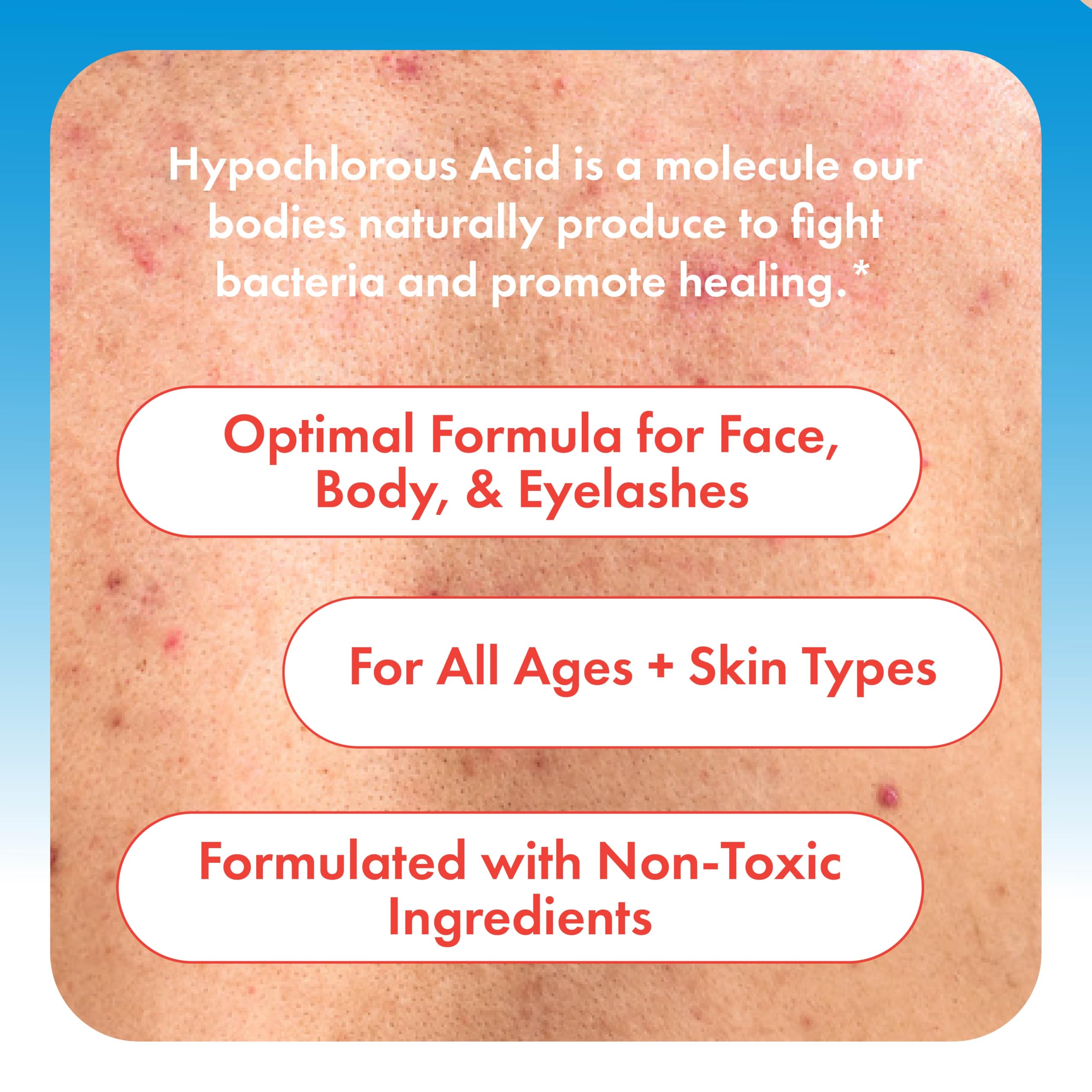 HypoClear peau sensible apaisement formulation douce adaptée à tous.