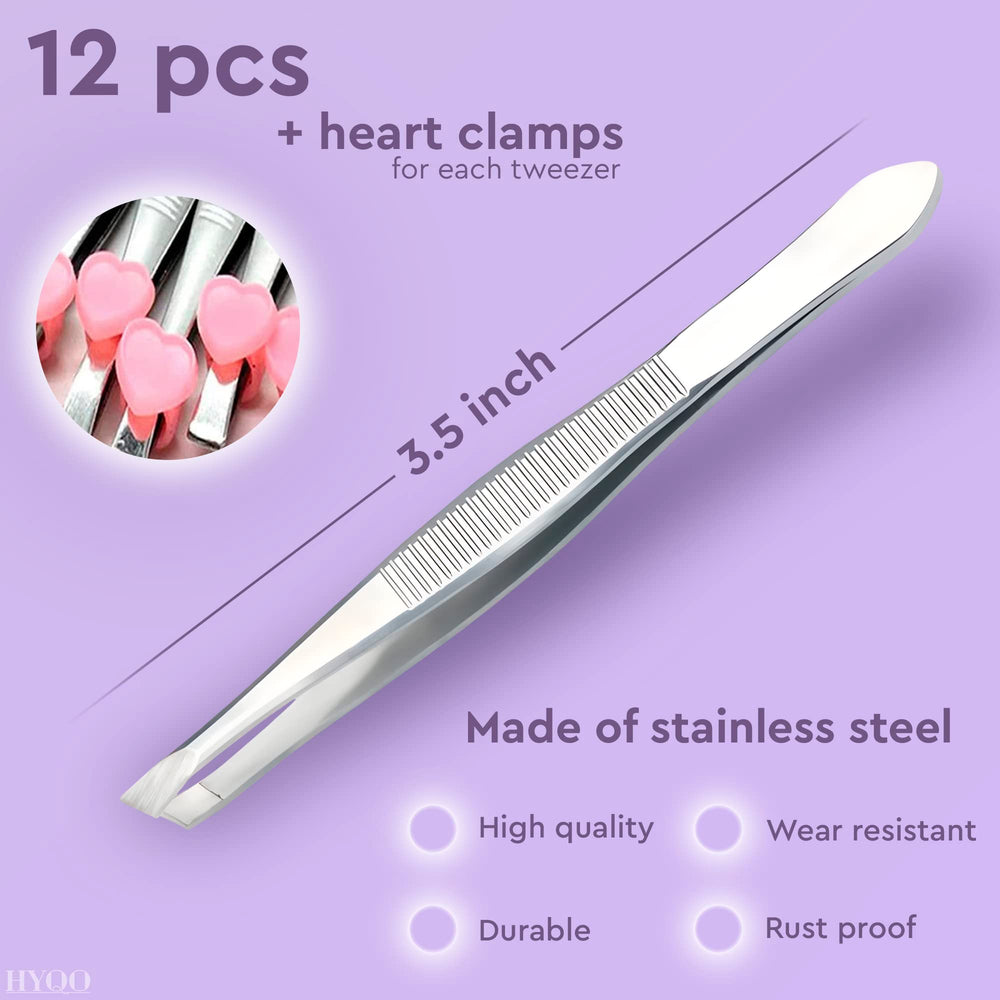 Pinces HYQO avec embouts en forme de cœur pour un kit polyvalent.