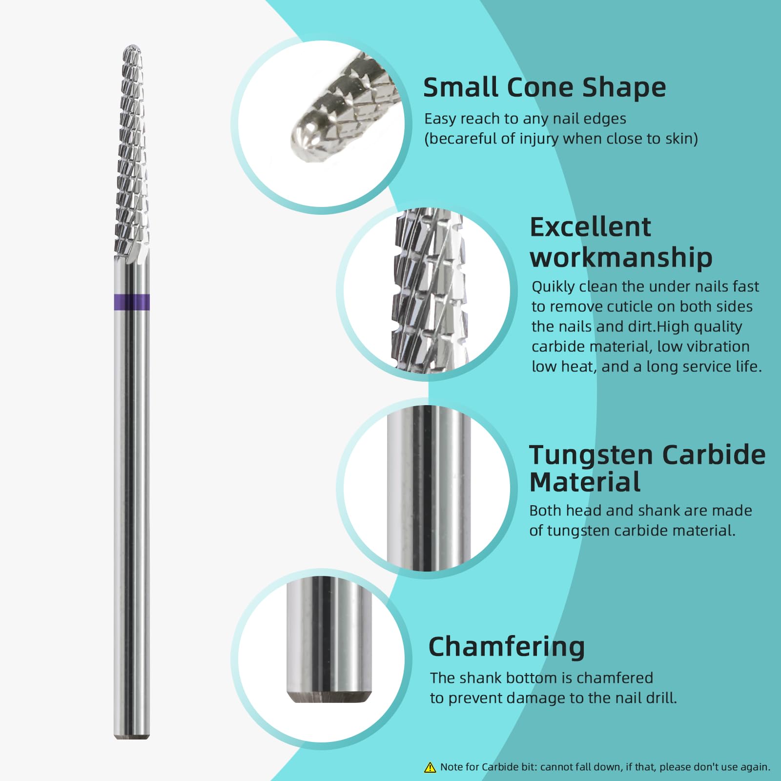 Outil HYTOOS à faible vibration et faible bruit pour une manucure confortable.