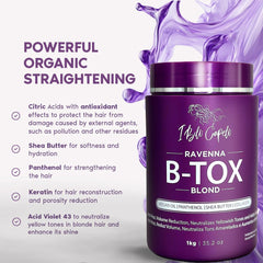 I Belli Capelli Ravenna B-tox: étape d’application et temps de pose