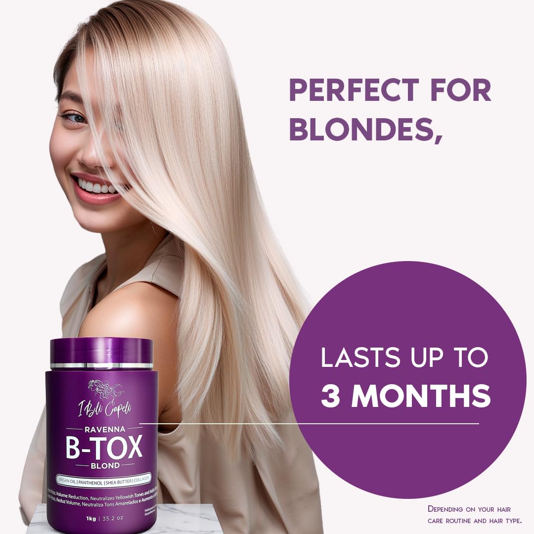 I Belli Capelli Ravenna B-tox: cheveux lisses après traitement