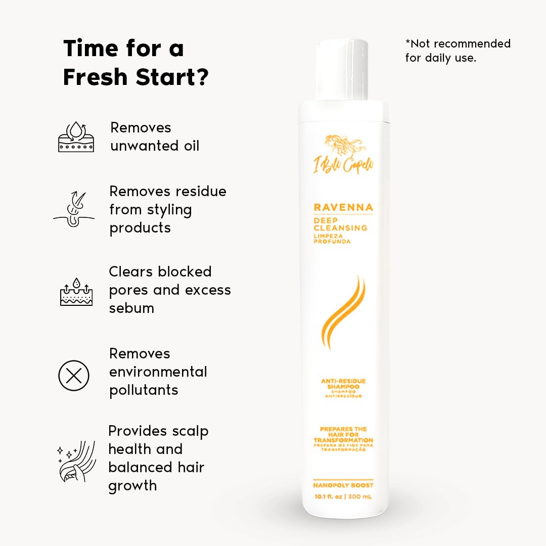 Massage du cuir chevelu avec le Shampoing Ravenna pour une détente pendant le lavage.
