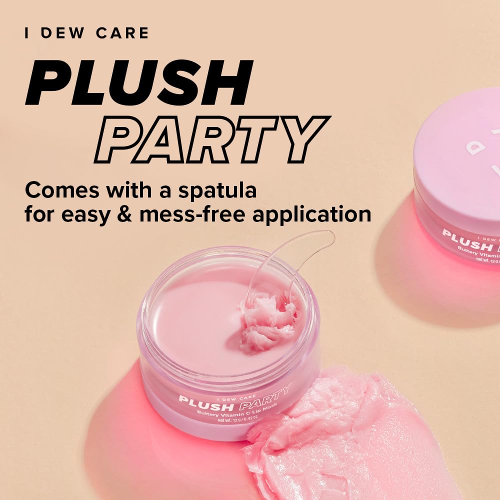 Spatule fournie pour une application hygiénique du Plush Party.