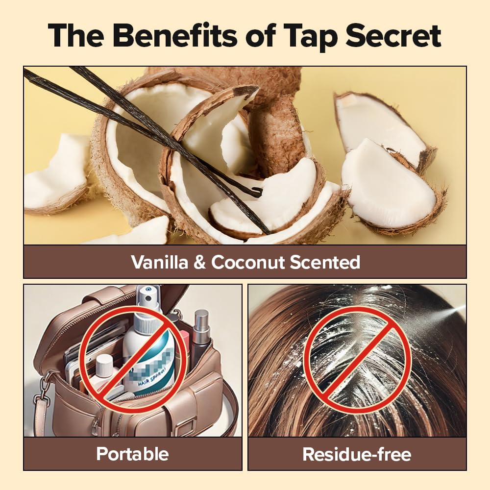 Emballage voyage Tap Secret pratique pour les retouches en déplacement.
