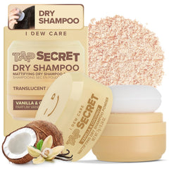 Tap Secret poudre sec bio ginseng coréen absorbe l’huile et apporte du volume.