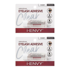 i-ENVY adhésif cils individuels application: fixation rapide pour un regard défini.